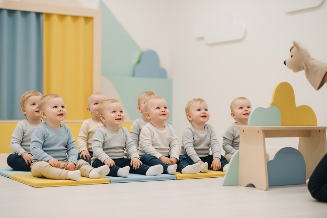 Theaterervaringen voor baby's en kinderen